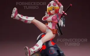 Gwenpool 3D - Arquivo STL para impressão 3D