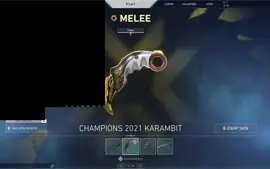 CONTA VALORANT CHAMPIONS + 800 REAIS EM SKINS