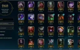 CONTA LVL 31, COM 69 CAMPEÕES, 1 SKIN LENDARIA E 2 EPICAS