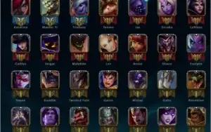 CONTA LVL 31, COM 69 CAMPEÕES, 1 SKIN LENDARIA E 2 EPICAS