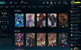 Conta League of Legends 400+ Skins