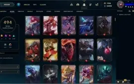 Conta de LOL e Valorant com mais de 8 mil gastos
