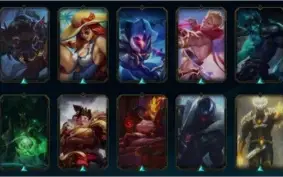Vendo Conta Lol, Plat 4 100 Skins, Faltam 44 Champs