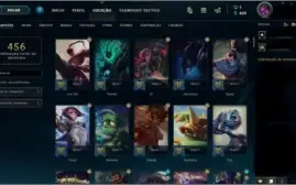 Conta do Lol D4 Todos os Champs 130 Skins