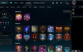 Conta do Lol D4 Todos os Champs 130 Skins