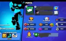 Conta brawl stars um pouco rara
