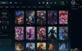 Conta Lol Level 844 Com 753 Skins