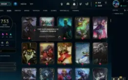 Conta Lol Level 844 Com 753 Skins