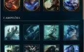 Conta Lol - Gold - Lvl 127 - 65 champs