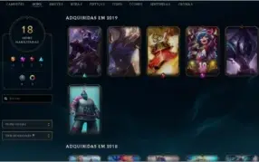 Conta Lol - Gold - Lvl 127 - 65 champs