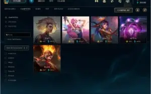 CONTA PLATINA 2 COM 230+ SKINS E QUASE TODOS OS CAMPEÕES