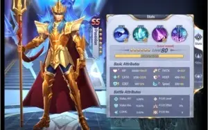 Conta Saint Seiya Awekening - Top Servidor