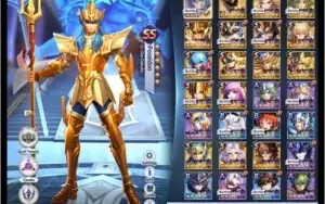 Conta Saint Seiya Awekening - Top Servidor