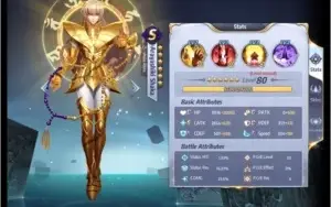 Conta Saint Seiya Awekening - Top Servidor