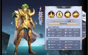 Conta Saint Seiya Awekening - Top Servidor