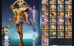 Conta Saint Seiya Awekening - Top Servidor