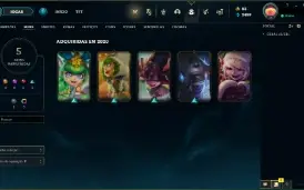 Smurf Unranked Lol Main Lulu 4 Skins Épicas