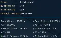 Conta DMO EndGame