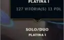 VENDO CONTA LOL PLATINA 1