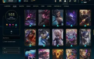 Fullacesso - Conta De 2014 - 103 Skins - Level 166 - 115 Cam