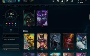 Fullacesso - Conta De 2014 - 103 Skins - Level 166 - 115 Cam