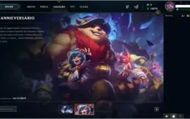 Conta LoL Nv.10 (3556 Essencias Laranja) 16270 Essencia Azul