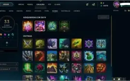 Conta LoL Nv.10 (3556 Essencias Laranja) 16270 Essencia Azul