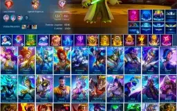Conta Mobile Legends | Full Heróis | 461 Skins | Tudo Full