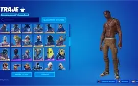 CONTA COM CAVALEIRO NEGRO E TRAVIS SCOTT E SALVE O MUNDO