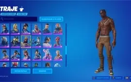 CONTA COM CAVALEIRO NEGRO E TRAVIS SCOTT E SALVE O MUNDO