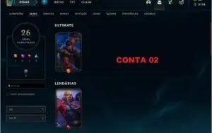 CONTAS UNRANKED LVL 30+