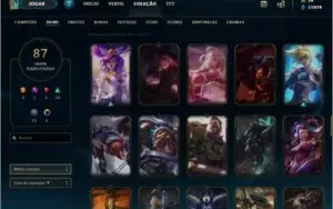 Vendo conta no lol