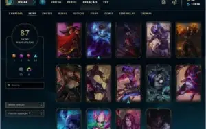 Vendo conta no lol