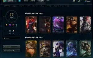 Vendo conta no lol