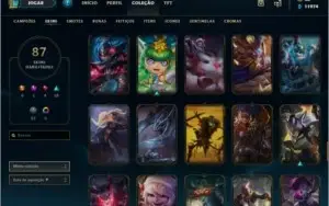 Vendo conta no lol