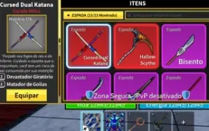 Conta blox fruits kitsune upada god human cdk shark achou