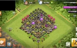 Conta de clash of clans