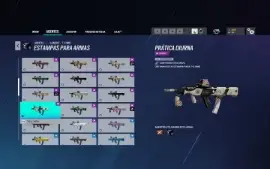 Conta R6 com varias black ices e skins de time e Cs2 Gta 5