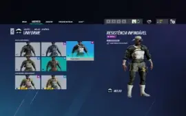 Conta R6 com varias black ices e skins de time e Cs2 Gta 5