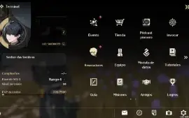 Conta Wuthering Waves LVL 45 - Personagens 60 - Armas Roxas