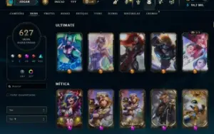 Conta Riot Premium/Exclusiva De 2012 ! Mais De 7K Gastos !