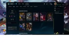 Vendo duas contas uma prata 2 e outra gold 4
