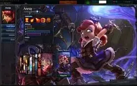 conta de lol com 340 skins, vayne ladra, e annie hextech