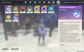 Conta Genshin Impact Ganyu + Mona + Tumulo do Lobo e mais