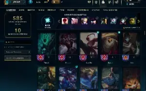 Ferro 4 com TODOS os champs e 104 Skins