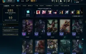 Ferro 4 com TODOS os champs e 104 Skins