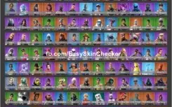 Conta Fortnite com muitas Skins Raras (165+)