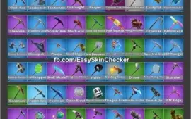 Conta Fortnite com muitas Skins Raras (165+)