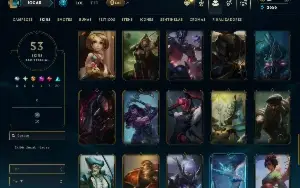 Prata 4 com 150 Champs e 53 Skins