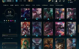 Prata 4 com 150 Champs e 53 Skins